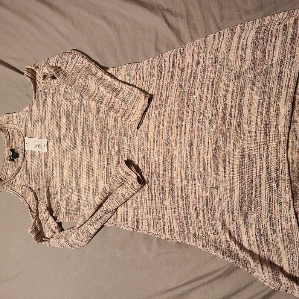 a.n.a dress, size small, multi color